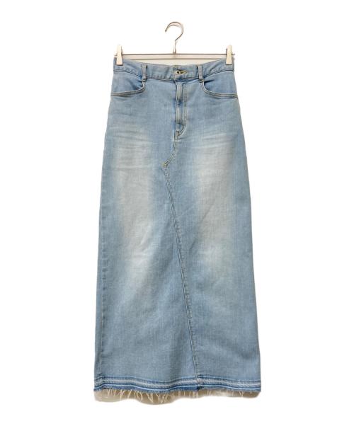 FRAMeWORK（フレームワーク）FRAMeWORK (フレームワーク) ストレッチデニム切り替えタイトスカート インディゴ サイズ:38の古着・服飾アイテム