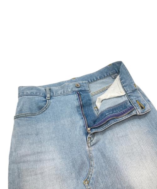 FRAMeWORK（フレームワーク）FRAMeWORK (フレームワーク) ストレッチデニム切り替えタイトスカート インディゴ サイズ:38の古着・服飾アイテム