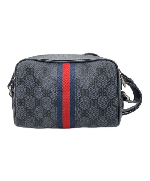 BALENCIAGA（バレンシアガ）BALENCIAGA (バレンシアガ) GUCCI (グッチ) ザ ハッカープロジェクト カメラバッグ ブラックの古着・服飾アイテム