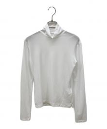 YOHJI YAMAMOTO（ヨウジヤマモト）の古着「ナイロンソフトベアハイネックカットソー」｜ホワイト