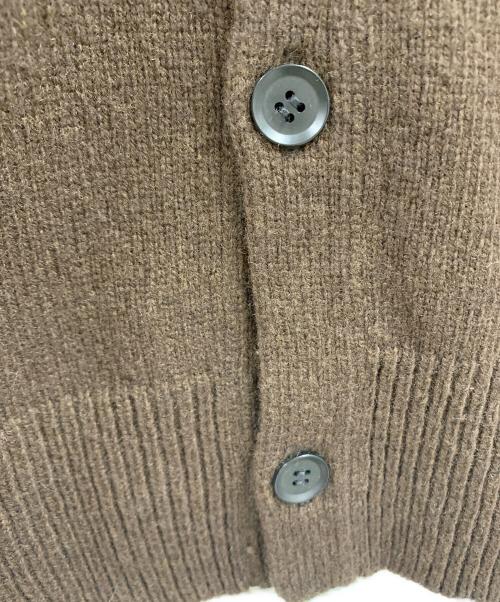 GROUND Y（グラウンドワイ）GROUND Y (グラウンドワイ) GROUND Y　オーバーサイズカーディガン ブラウン サイズ:3の古着・服飾アイテム