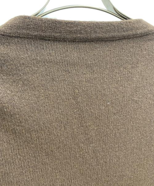 GROUND Y（グラウンドワイ）GROUND Y (グラウンドワイ) GROUND Y　オーバーサイズカーディガン ブラウン サイズ:3の古着・服飾アイテム
