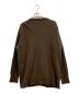 GROUND Y (グラウンドワイ) GROUND Y　オーバーサイズカーディガン ブラウン サイズ:3：7000円
