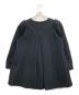 TIARA (ティアラ) ギャザースリーブハーフコート ブラック サイズ:表記無し：5000円