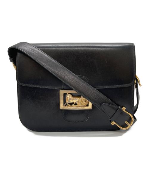 CELINE（セリーヌ）CELINE (セリーヌ) 馬車金具レザーショルダーバッグ サイズ:-の古着・服飾アイテム