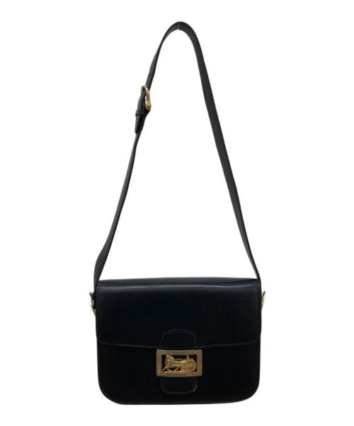 CELINE（セリーヌ）CELINE (セリーヌ) 馬車金具レザーショルダーバッグ サイズ:-の古着・服飾アイテム