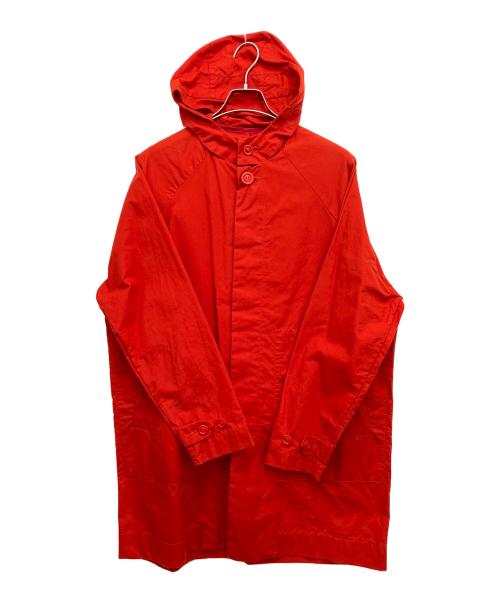 CASEY CASEY（ケーシーケーシー）CASEY CASEY (ケーシーケーシー) Wax Cotton Rotherdam Parka レッド サイズ:Sの古着・服飾アイテム