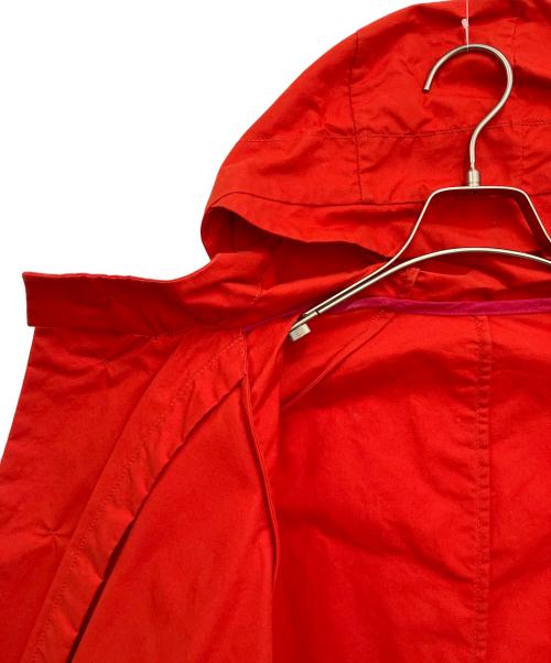 CASEY CASEY（ケーシーケーシー）CASEY CASEY (ケーシーケーシー) Wax Cotton Rotherdam Parka レッド サイズ:Sの古着・服飾アイテム