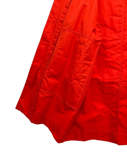 CASEY CASEY（ケーシーケーシー）CASEY CASEY (ケーシーケーシー) Wax Cotton Rotherdam Parka レッド サイズ:Sの古着・服飾アイテム
