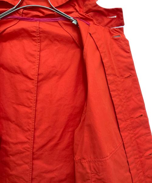 CASEY CASEY（ケーシーケーシー）CASEY CASEY (ケーシーケーシー) Wax Cotton Rotherdam Parka レッド サイズ:Sの古着・服飾アイテム