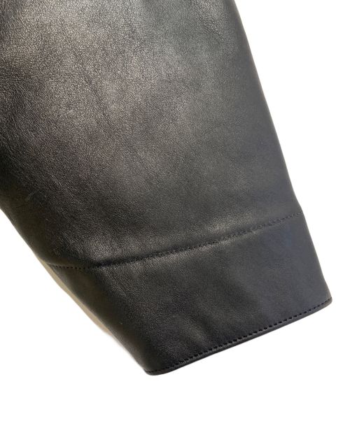 eYe COMME des GARCONS JUNYAWATANABE MAN（アイ コム デ ギャルソン ジュンヤ ワタナベ マン）eYe COMME des GARCONS JUNYAWATANABE MAN (アイ コム デ ギャルソン ジュンヤ ワタナベ マン) CarHartt (カーハート) 24AW レザー×綿コーデュロイ ブラック サイズ:Sの古着・服飾アイテム