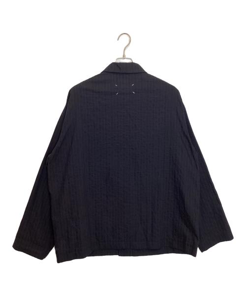 Maison Margiela（メゾンマルジェラ）Maison Margiela (メゾンマルジェラ) Indigo Herringbone Jacket ネイビー サイズ:44の古着・服飾アイテム
