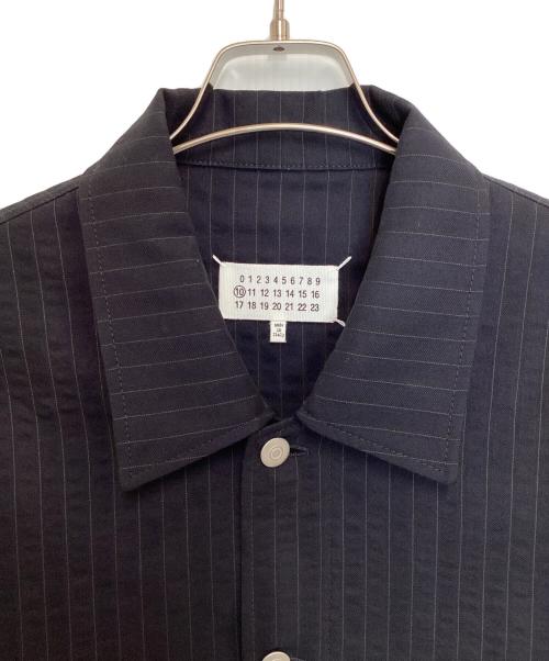 Maison Margiela（メゾンマルジェラ）Maison Margiela (メゾンマルジェラ) Indigo Herringbone Jacket ネイビー サイズ:44の古着・服飾アイテム