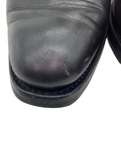 edition（エディション）edition (エディション) サイドゴアブーツ ブラック サイズ:61/2の古着・服飾アイテム