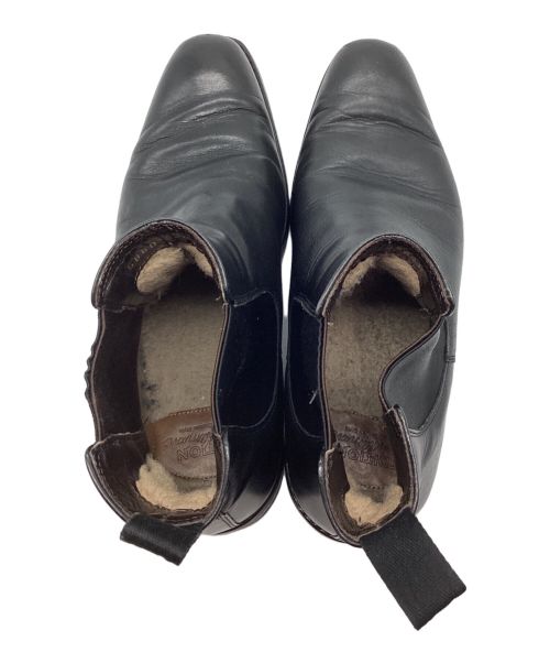 edition（エディション）edition (エディション) サイドゴアブーツ ブラック サイズ:61/2の古着・服飾アイテム