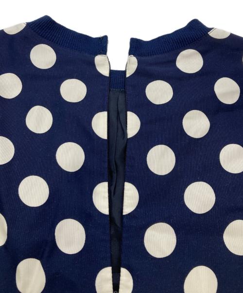 martinique（マルティニーク）martinique (マルティニーク) ドットワンピース ネイビー サイズ:FREEの古着・服飾アイテム