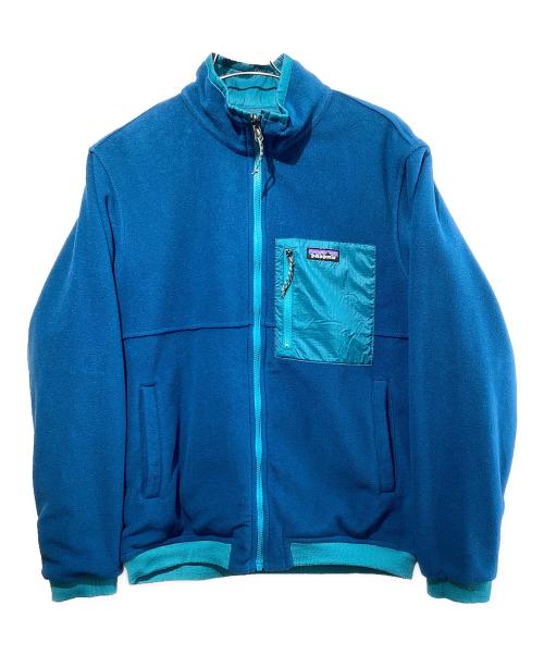 Patagonia（パタゴニア）Patagonia (パタゴニア) リバーシブル・シェルド・マイクロディニ・ジャケット ブルー サイズ:SIZE Mの古着・服飾アイテム