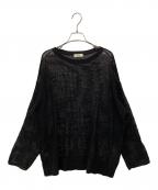 journal standard L'essageジャーナルスタンダード レサージュ）の古着「メッシュアミプルオーバー」｜ブラック