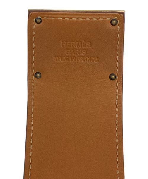 HERMES（エルメス）HERMES (エルメス) ケリー ドッグ ブレスレット ブラウンの古着・服飾アイテム