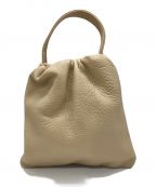 TODAYFULトゥデイフル）の古着「レザースクエアバッグ」｜ベージュ