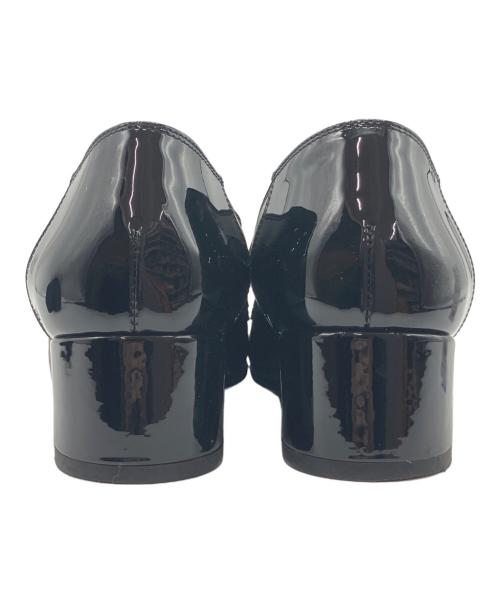 CHANEL（シャネル）CHANEL (シャネル) ココマークヒールローファー ブラック サイズ:36Cの古着・服飾アイテム