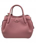 Kate Spadeケイトスペード）の古着「ダンプリング スモール サッチェル」｜ピンク