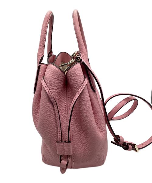 Kate Spade（ケイトスペード）Kate Spade (ケイトスペード) ダンプリング スモール サッチェル ピンクの古着・服飾アイテム