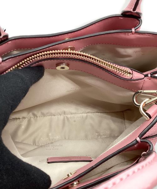 Kate Spade（ケイトスペード）Kate Spade (ケイトスペード) ダンプリング スモール サッチェル ピンクの古着・服飾アイテム