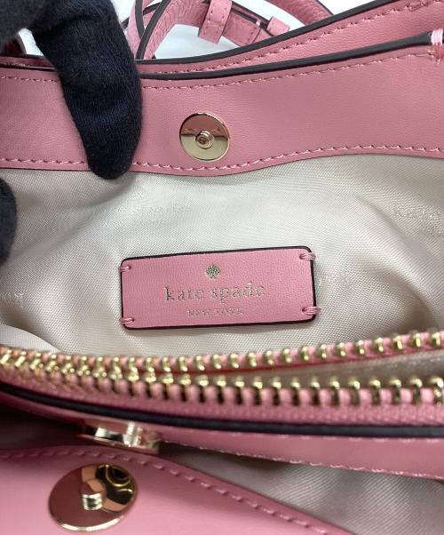 Kate Spade（ケイトスペード）Kate Spade (ケイトスペード) ダンプリング スモール サッチェル ピンクの古着・服飾アイテム