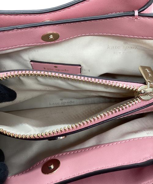 Kate Spade（ケイトスペード）Kate Spade (ケイトスペード) ダンプリング スモール サッチェル ピンクの古着・服飾アイテム