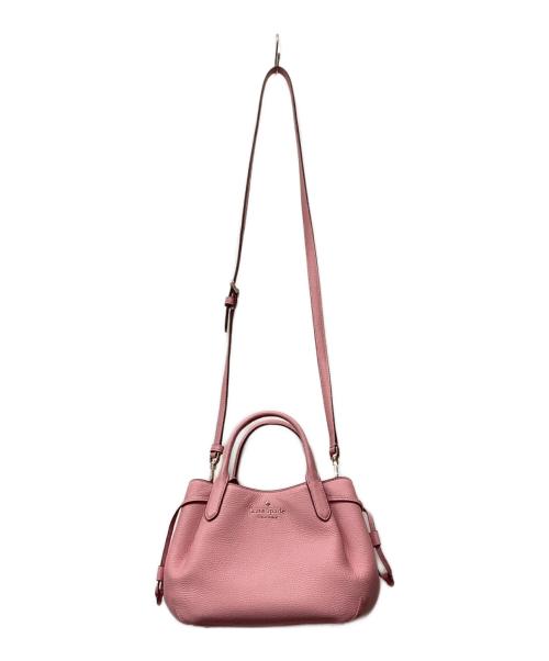 Kate Spade（ケイトスペード）Kate Spade (ケイトスペード) ダンプリング スモール サッチェル ピンクの古着・服飾アイテム