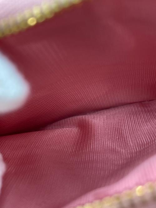 Christian Dior（クリスチャン ディオール）Christian Dior (クリスチャン ディオール) Dior Caro ダリアウォレット ピンクの古着・服飾アイテム