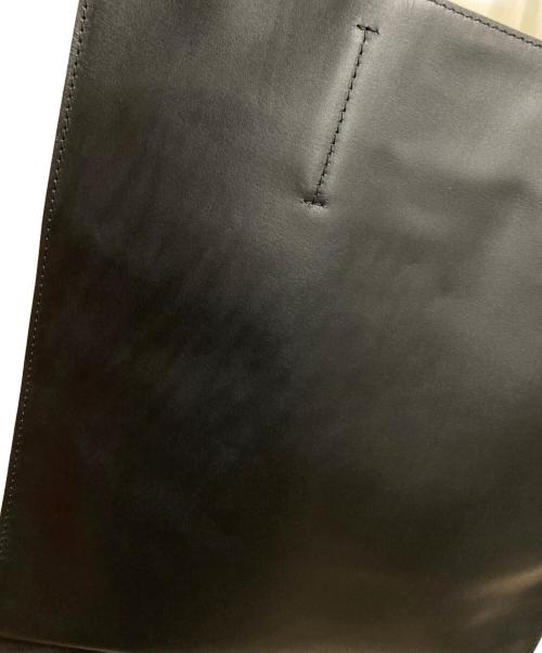 ck Calvin Klein（シーケーカルバンクライン）ck Calvin Klein (シーケーカルバンクライン) レザー2WAYバッグ ブラックの古着・服飾アイテム