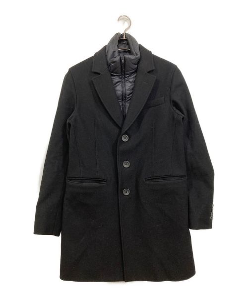 HERNO（ヘルノ）HERNO (ヘルノ) ライナー付チェスターコート ブラック サイズ:44の古着・服飾アイテム