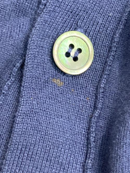 COMME des GARCONS HOMME（コムデギャルソン オム）COMME des GARCONS HOMME (コムデギャルソン オム) 異素材切替カーディガン ネイビー サイズ:Mの古着・服飾アイテム