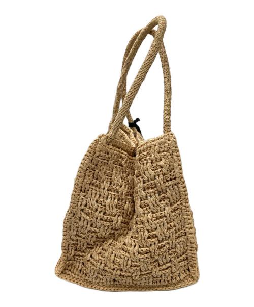 MAISON N.H PARIS（メゾン・エヌ・アッシュ・パリ）MAISON N.H PARIS (メゾン・エヌ・アッシュ・パリ) カゴバッグ ベージュの古着・服飾アイテム