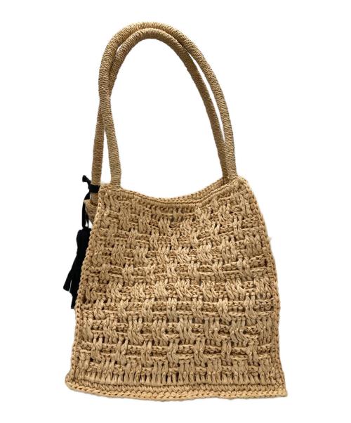 MAISON N.H PARIS（メゾン・エヌ・アッシュ・パリ）MAISON N.H PARIS (メゾン・エヌ・アッシュ・パリ) カゴバッグ ベージュの古着・服飾アイテム