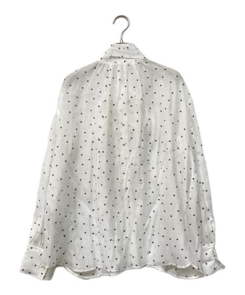 SLOBE IENA（スローブ イエナ）SLOBE IENA (スローブ イエナ) 24SS ボウタイブラウス ホワイト サイズ:‐の古着・服飾アイテム