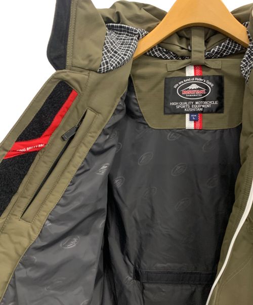 KUSHITANI（クシタニ）KUSHITANI (クシタニ) WINTER WILL JACKET オリーブ サイズ:Lの古着・服飾アイテム