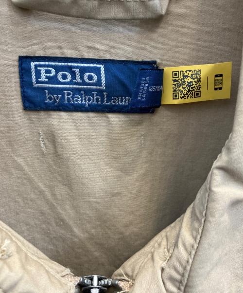 POLO RALPH LAUREN（ポロ・ラルフローレン）POLO RALPH LAUREN (ポロ・ラルフローレン) スイングトップ ベージュ サイズ:ＸＬの古着・服飾アイテム
