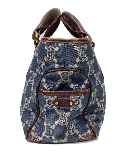 CELINE（セリーヌ）CELINE (セリーヌ) パリマカダム ブギーバッグ インディゴの古着・服飾アイテム