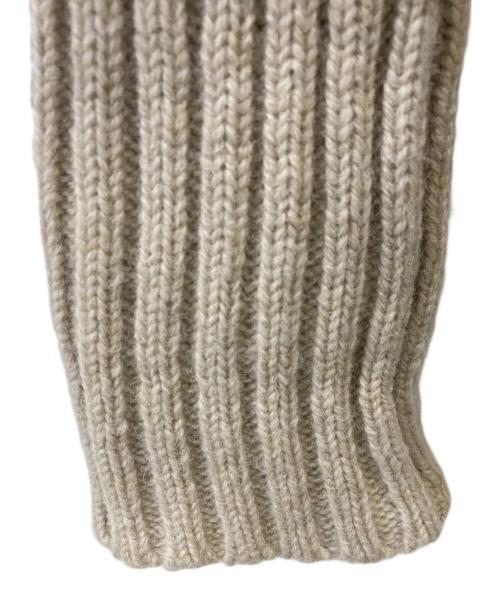 ichi（イチ）ichi (イチ) ウールニット ベージュ サイズ:Freeの古着・服飾アイテム