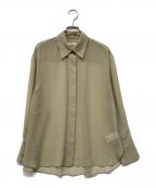 VERMEIL par ienaヴェルメイユ パー イエナ）の古着「シアーシャツ」｜ベージュ