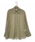 VERMEIL par iena（ヴェルメイユ パー イエナ）の古着「シアーシャツ」｜ベージュ