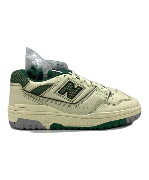 NEW BALANCE（ニューバランス）NEW BALANCE (ニューバランス) Aime Leon Dore (エメレオンドレ) ローカットスニーカー アイボリー×グリーン サイズ:24の古着・服飾アイテム