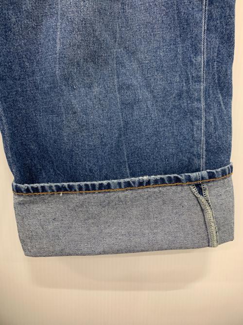 ZARA（ザラ）ZARA (ザラ) MAISON SPECIAL (メゾンスペシャル) ZWダブルウエストデニムパンツ インディゴ サイズ:34の古着・服飾アイテム