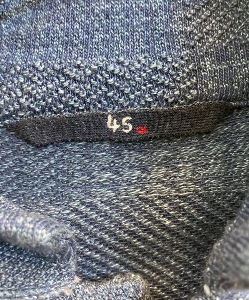 45R（フォーティファイブ・アール）45R (フォーティファイブ・アール) コットンジャケット インディゴ サイズ:4の古着・服飾アイテム