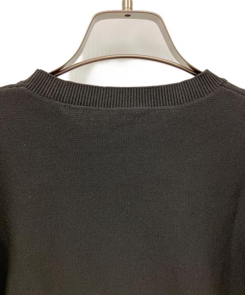 trefle+1（トレフルプラスワン）TREFLE+1 (トレフルプラスワン) ホイップニット ブラック サイズ:Fの古着・服飾アイテム