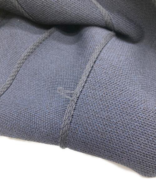 Maglie le cassetto（マーリエ ル カセット）Maglie le cassetto (マーリエ ル カセット) バイカラーニットワンピース ネイビー×ホワイト サイズ:７の古着・服飾アイテム