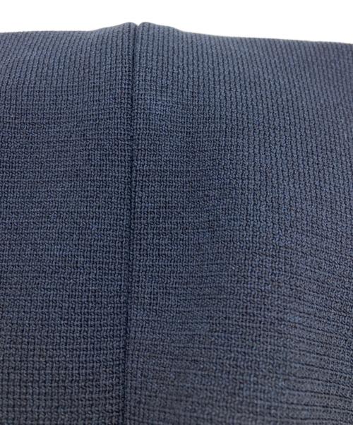 Maglie le cassetto（マーリエ ル カセット）Maglie le cassetto (マーリエ ル カセット) バイカラーニットワンピース ネイビー×ホワイト サイズ:７の古着・服飾アイテム